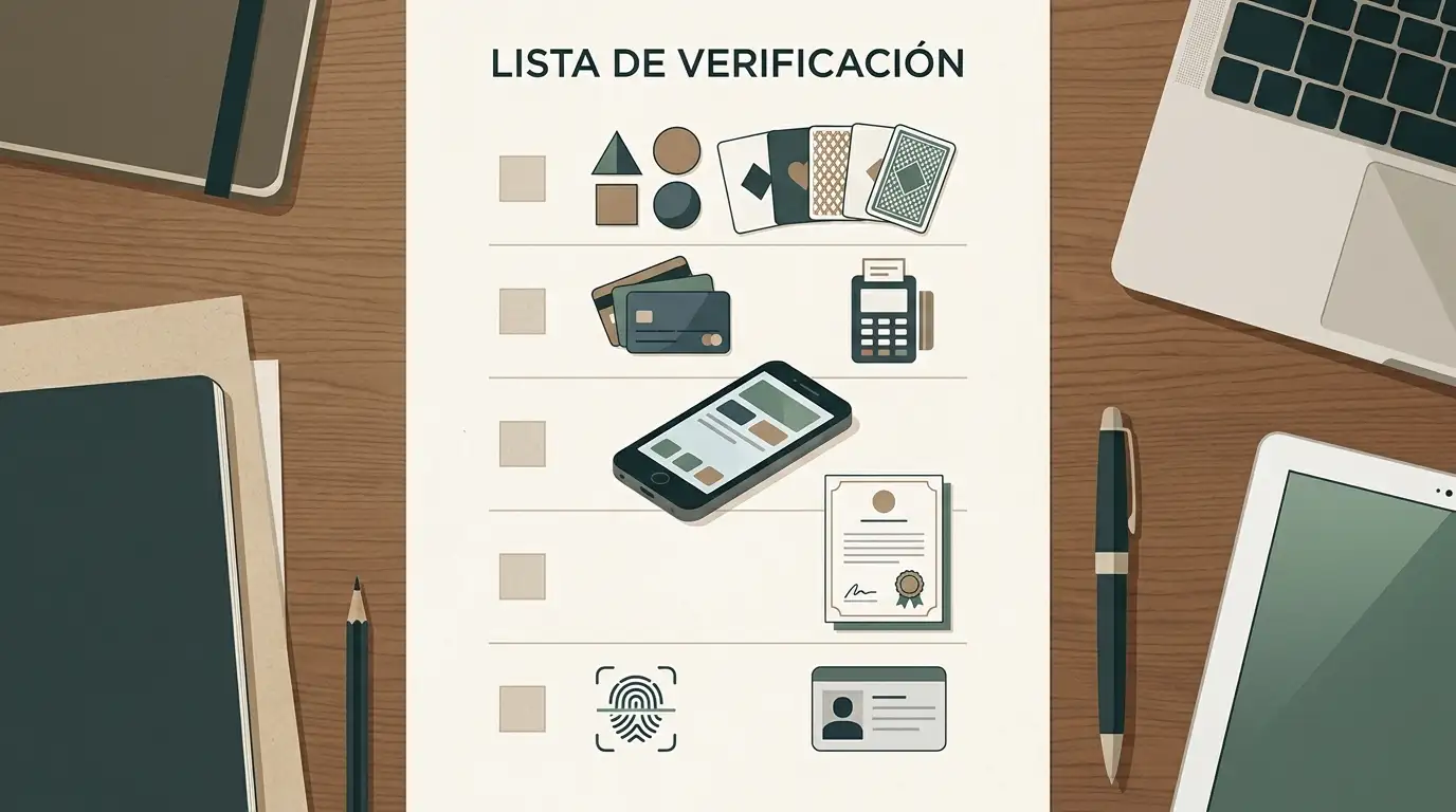 Juegos, pagos, acceso móvil, licencia y verificación de cuenta
